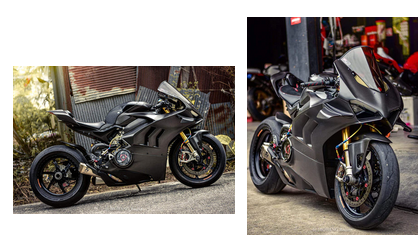 Dive into Luxury: Ducati Panigale V4 with Carbon Fiber post thumbnail image